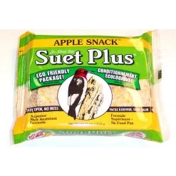 Wildlife Sciences Suet Plus Apple Snack, 11 OZ, 206