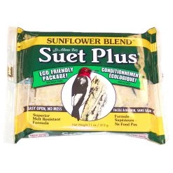 Wildlife Sciences Suet Plus Sunflower Blend, 11 OZ, 221