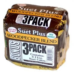 Wildlife Sciences Suet Plus Woodpecker Blend, 3-Pack, 239