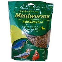 Wildlife Sciences Mealworms Wild Bird Food, 7 OZ, 470