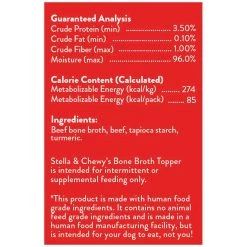 Stella & Chewy's Broth Topper - Grass Fed Beef, BT-B-11, 11 OZ Box -Pets Sales Store sftp a s assets20210702000000008