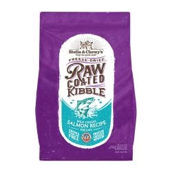 Stella & Chewy's Cat Kibble-Raw Coated Wild Caught Salmon Recipe, K-CAT-RCWCS-2.5, 2.5 LB Bag