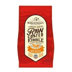 Stella & Chewy's Raw Coated Kibble Beef~, K-RCB-3.5, 3.5 LB Bag