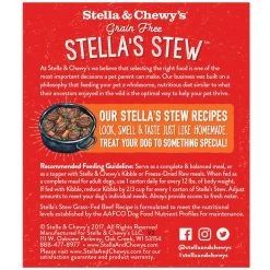 Stella & Chewy's Stew - Grass Fed Beef Recipe, SS-B-11, 11 OZ Box 7 Stella & Chewy's Stew - Grass Fed Beef Recipe, SS-B-11, 11 OZ Box -Pets Sales Store sftp a s assets20210702000000088