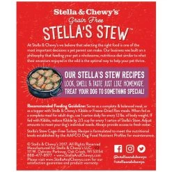 Stella & Chewy's Stew - Cage Free Turkey Recipe, SS-T-11, 11 OZ Box -Pets Sales Store sftp a s assets20210702000000103