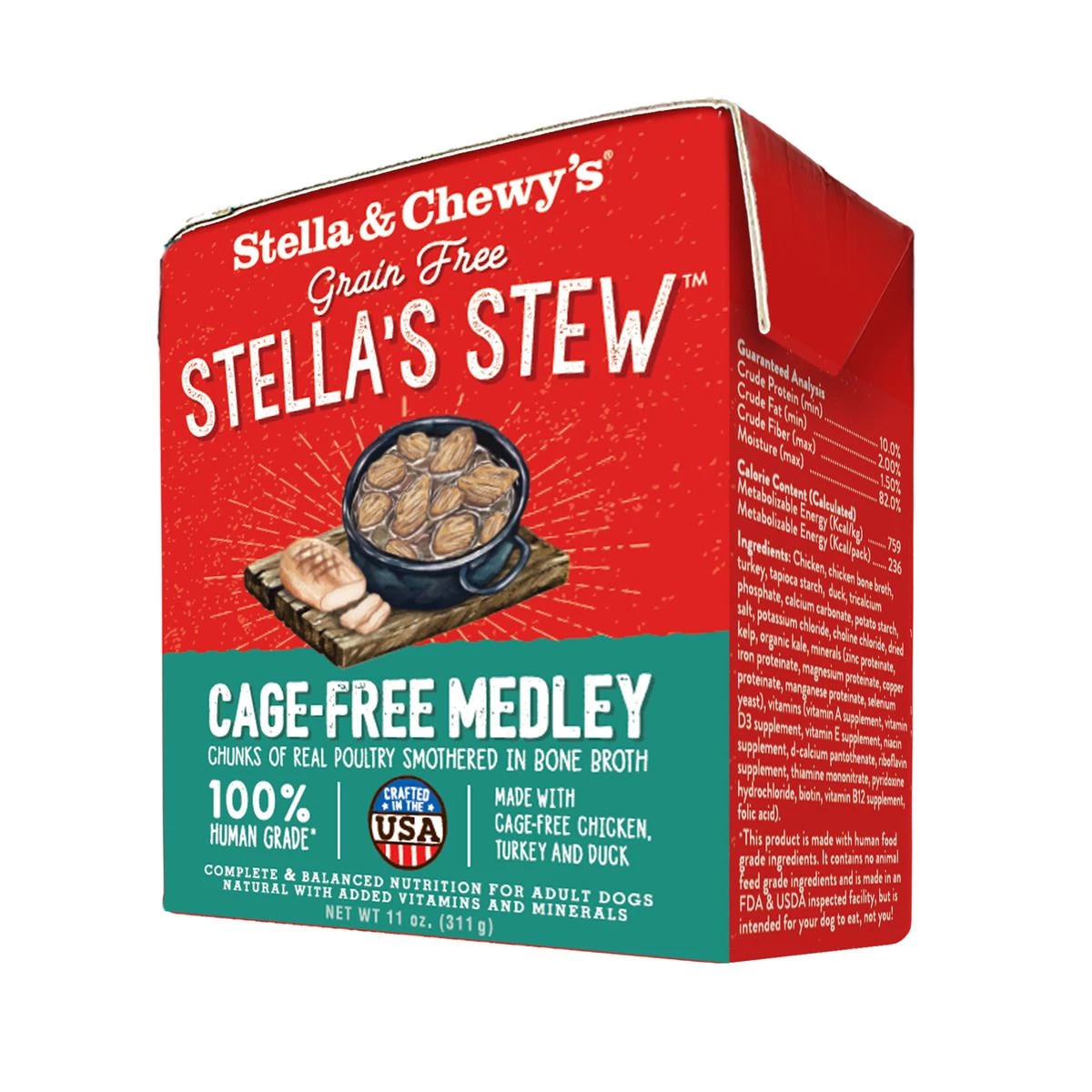 Stella & Chewy's Stem - Cage Free Medley, SS-CFM-11, 11 OZ Box 2 Stella & Chewy's Stem - Cage Free Medley, SS-CFM-11, 11 OZ Box - Image 2