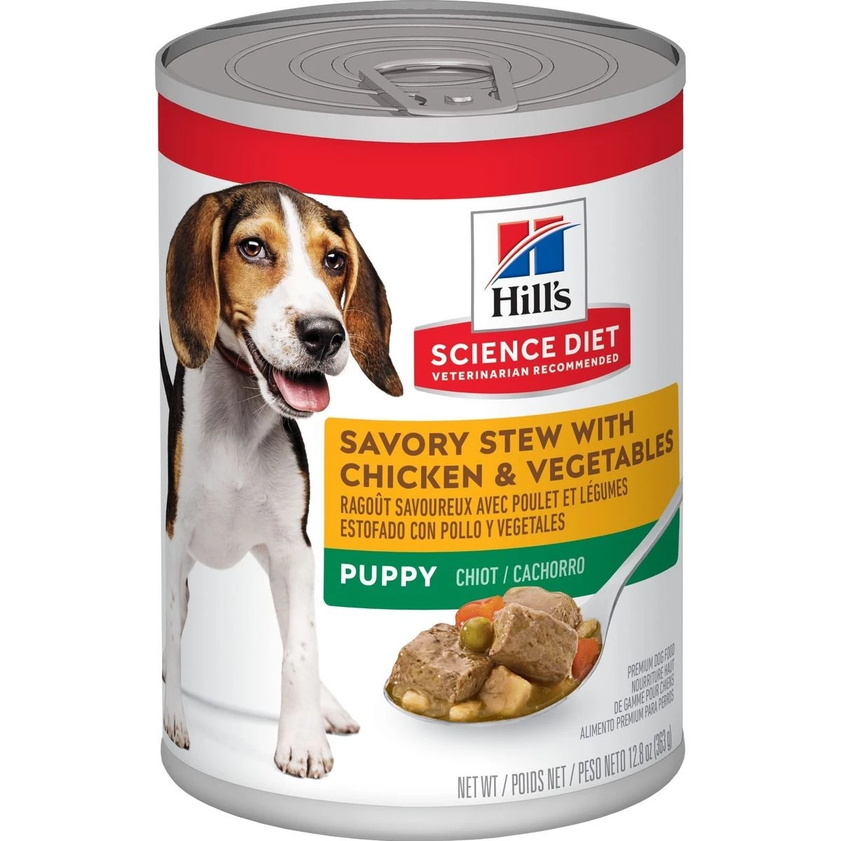 Hill's Science Diet Puppy Canned Dog Food, Savory Stew with Chicken & Vegetables, 1428, 12.8 OZ Can 1 Hill's Science Diet Puppy Canned Dog Food, Savory Stew with Chicken & Vegetables, 1428, 12.8 OZ Can
