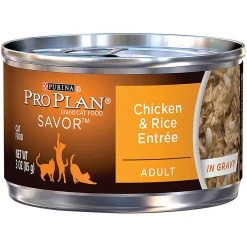 Pro Plan Cat Food Chicken & Rice, 3 OZ Can