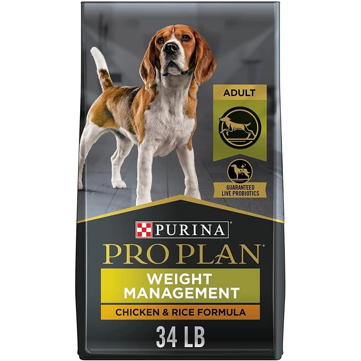Pro Plan Dog Food Chicken & Rice - Weight Management, 34 LB Bag 1 Pro Plan Dog Food Chicken & Rice - Weight Management, 34 LB Bag
