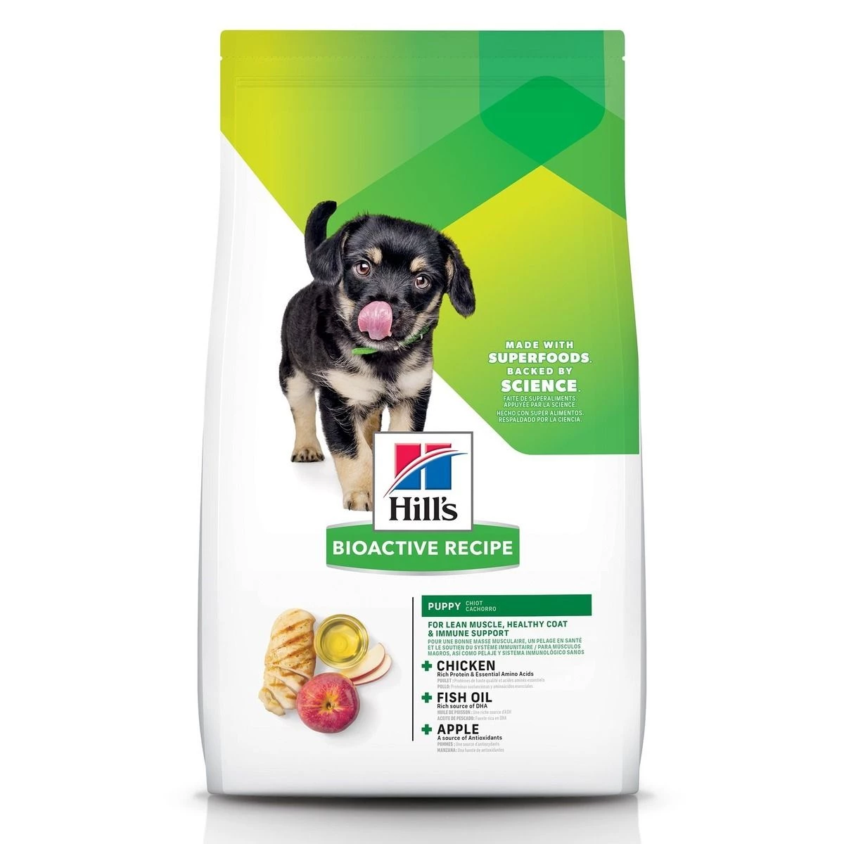 Hill's Bioactive Recipe Puppy Grow + Learn Chicken & Brown Rice Dry Dog Food, 603756, 11 LB Bag 1 Hill's Bioactive Recipe Puppy Grow + Learn Chicken & Brown Rice Dry Dog Food, 603756, 11 LB Bag