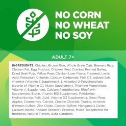 Hill's Bioactive Recipe Adult 7+ Thrive + Vigor Chicken & Brown Rice Dry Dog Food, 603751, 3.5 LB Bag -Pets Sales Store sftp a s assets20211202000000028