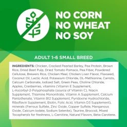 Hill's Bioactive Recipe Adult 1-6 Small Breed Fit + Radiant Chicken & Barley Dry Dog Food, 11 lb bag, 603760, 3.5 LB Bag -Pets Sales Store sftp a s assets20211202000000048