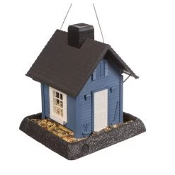 Northstates Blue Cottage Birdfeeder, 9085W -Pets Sales Store sftp a s assets20211217000000015