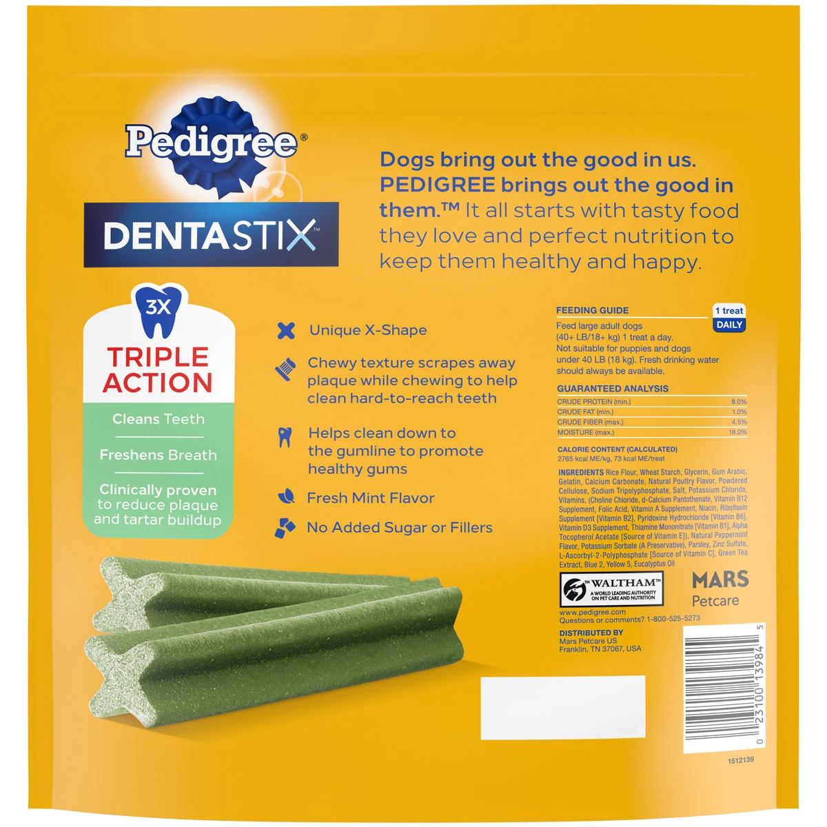 Dentastix Fresh Breath Fresh Flavor Dental Bones for Large Dogs, 28-Count, 474-442-15 2 Dentastix Fresh Breath Fresh Flavor Dental Bones for Large Dogs, 28-Count, 474-442-15 - Image 2