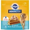 Dentastix Dental Treats Original Flavor Dental Bones for Large Dogs, 32-Count, 474-446-15