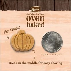 Merrick Oven Baked Dog Treats, Pumpkin Patch with Real Pumpkin, 8763079, 11 OZ Bag -Pets Sales Store sftp a s assets20220610000000032