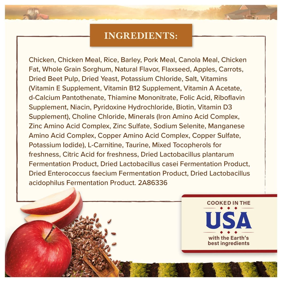 Whole Earth Farms Healthy Grains Dry Dog Food, Large Breed Chicken and Rice Recipe, 8863441, 37 LB Bag 3 Whole Earth Farms Healthy Grains Dry Dog Food, Large Breed Chicken and Rice Recipe, 8863441, 37 LB Bag - Image 3