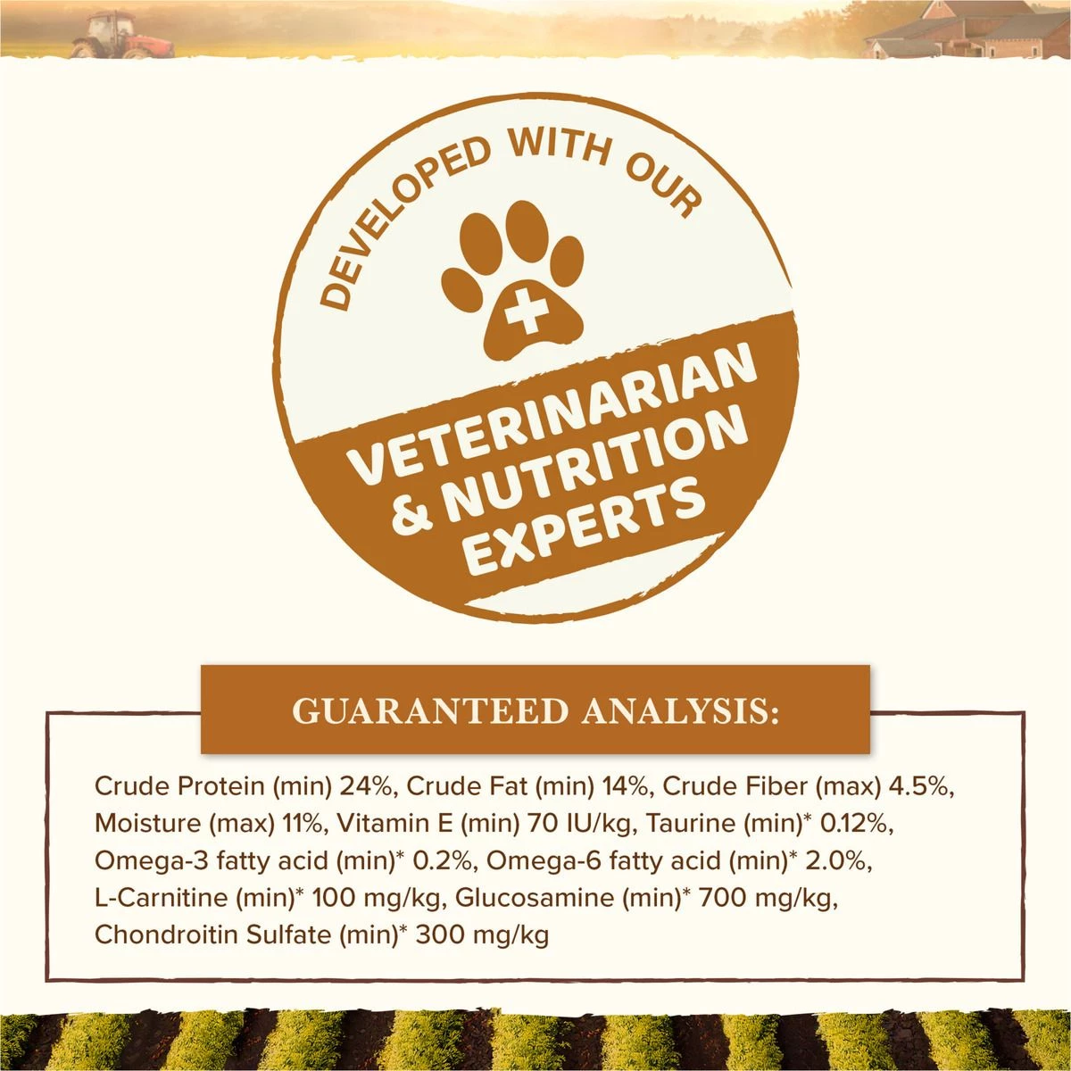 Whole Earth Farms Healthy Grains Dry Dog Food, Large Breed Chicken and Rice Recipe, 8863441, 37 LB Bag 4 Whole Earth Farms Healthy Grains Dry Dog Food, Large Breed Chicken and Rice Recipe, 8863441, 37 LB Bag - Image 4