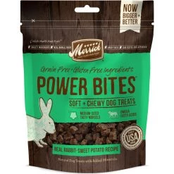 Merrick Power Bites Rabbit Recipe, 8785323, 6 OZ Bag