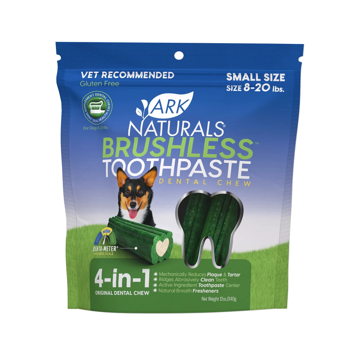 Ark Naturals Brushless Toothpaste Small Size Dog, 40000, 12 OZ Bag 1 Ark Naturals Brushless Toothpaste Small Size Dog, 40000, 12 OZ Bag