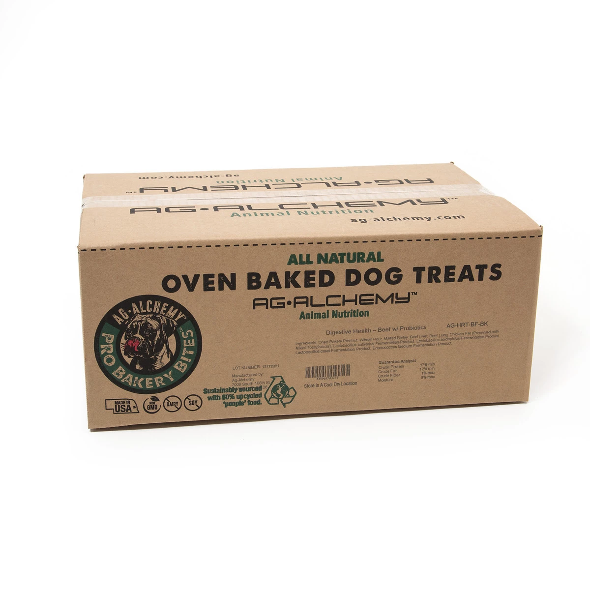 Ag-Alchemy Upcycled Bulk Dog Treats, Digestive Health, 783155, Bulk - Price Per LB 2 Ag-Alchemy Upcycled Bulk Dog Treats, Digestive Health, 783155, Bulk - Price Per LB - Image 2