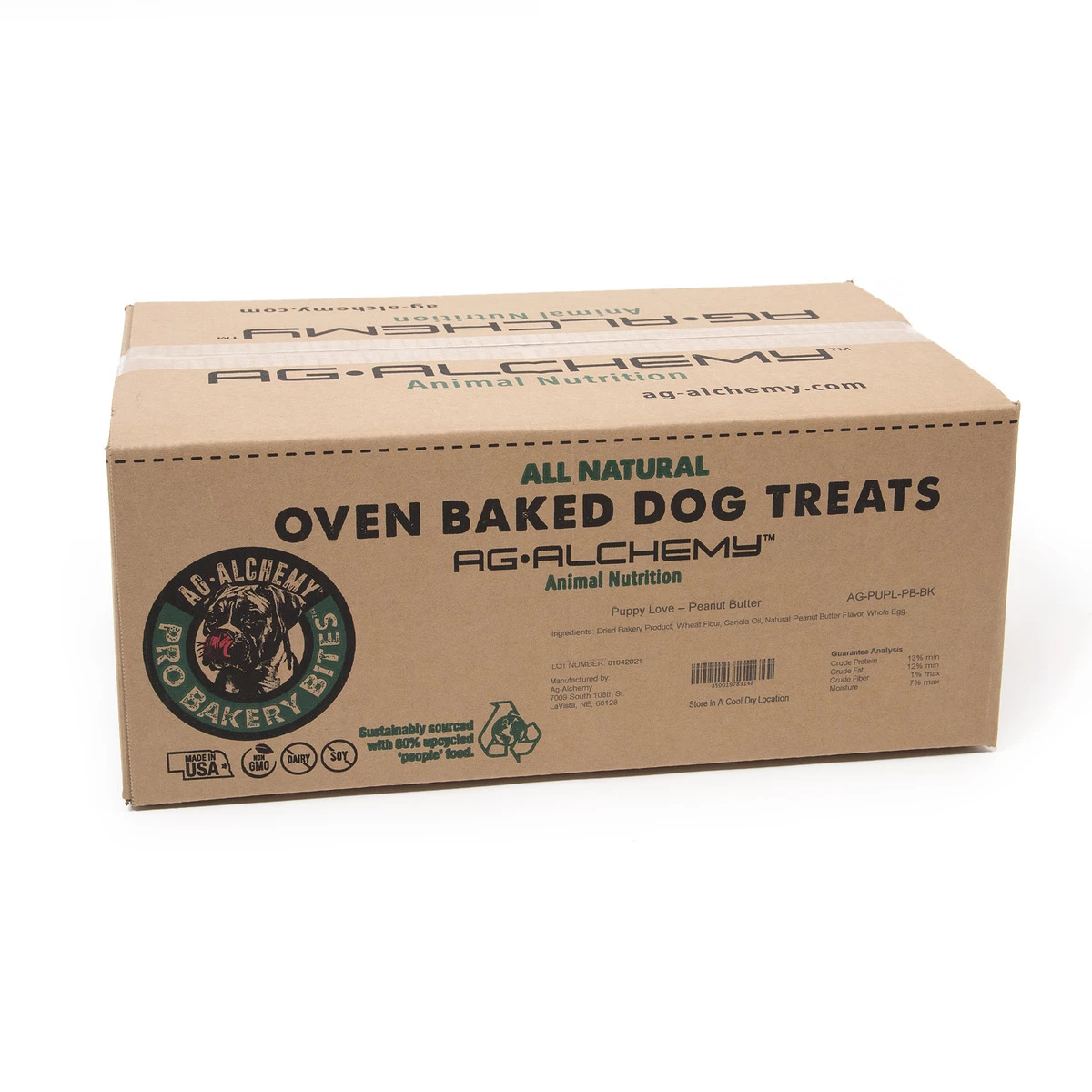 Ag-Alchemy Upcycled Bulk Dog Treats, Puppy Love, 783148, Bulk - Price Per LB 2 Ag-Alchemy Upcycled Bulk Dog Treats, Puppy Love, 783148, Bulk - Price Per LB - Image 2