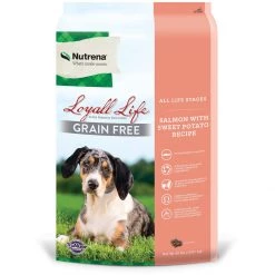 Nutrena Loyall Life Grain Free All Life Stages, Salmon & Sweet Potato, 136120-30, 30 LB Bag