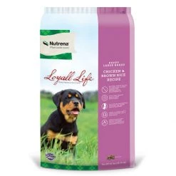 Nutrena Loyall Life Puppy Large Breed, Chicken & Brown Rice, 136110-40, 40 LB Bag
