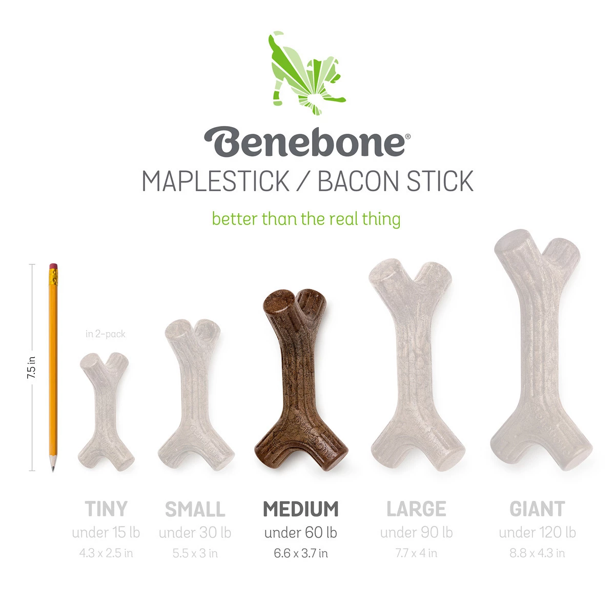 Benebone Maplestick Medium, 802350 5 Benebone Maplestick Medium, 802350 - Image 5