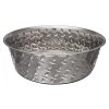 Ruff N' Tuff 1 Quart Diamond Plated Pet Bowl, 7255