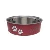 Bella Pet Bowl, Merlot, Large, 7414